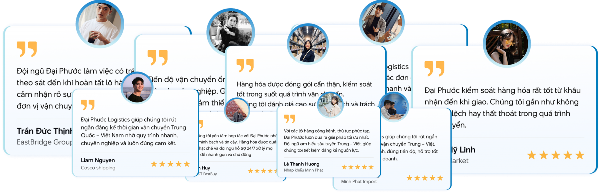 Đai Phước Logistics | Gửi trọn niềm tin - Trao tay giá trị